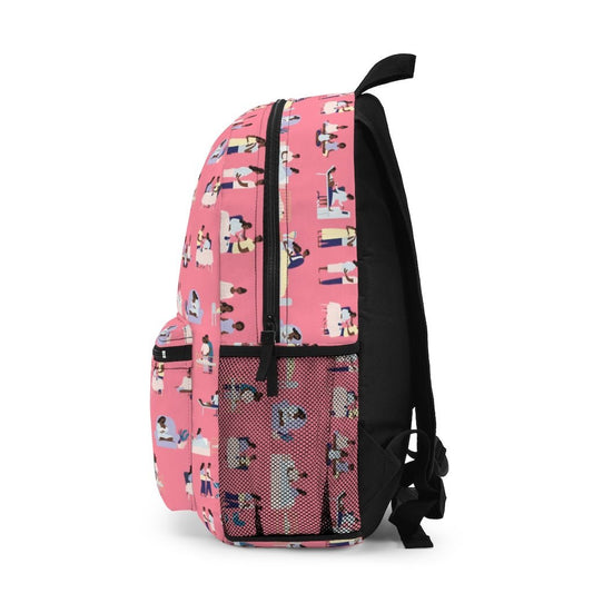 Pregnancy Pink Backpack - The Trini Gee