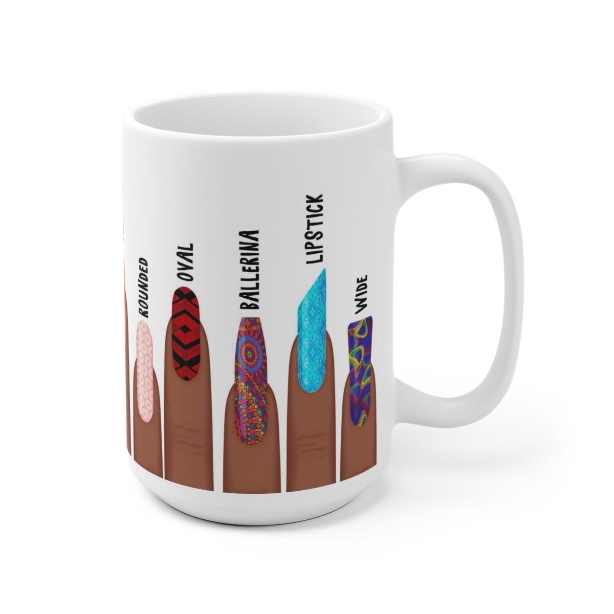 Pretty Nails Mug - The Trini Gee
