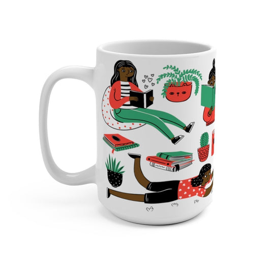 Readers and Plants Mug - The Trini Gee