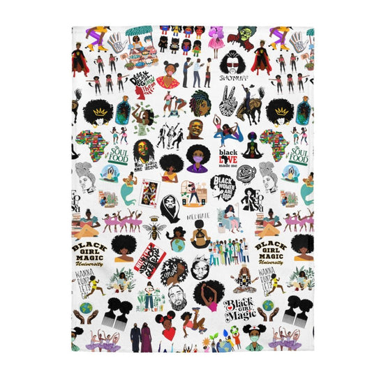 Sticker Bomb Blanket - The Trini Gee