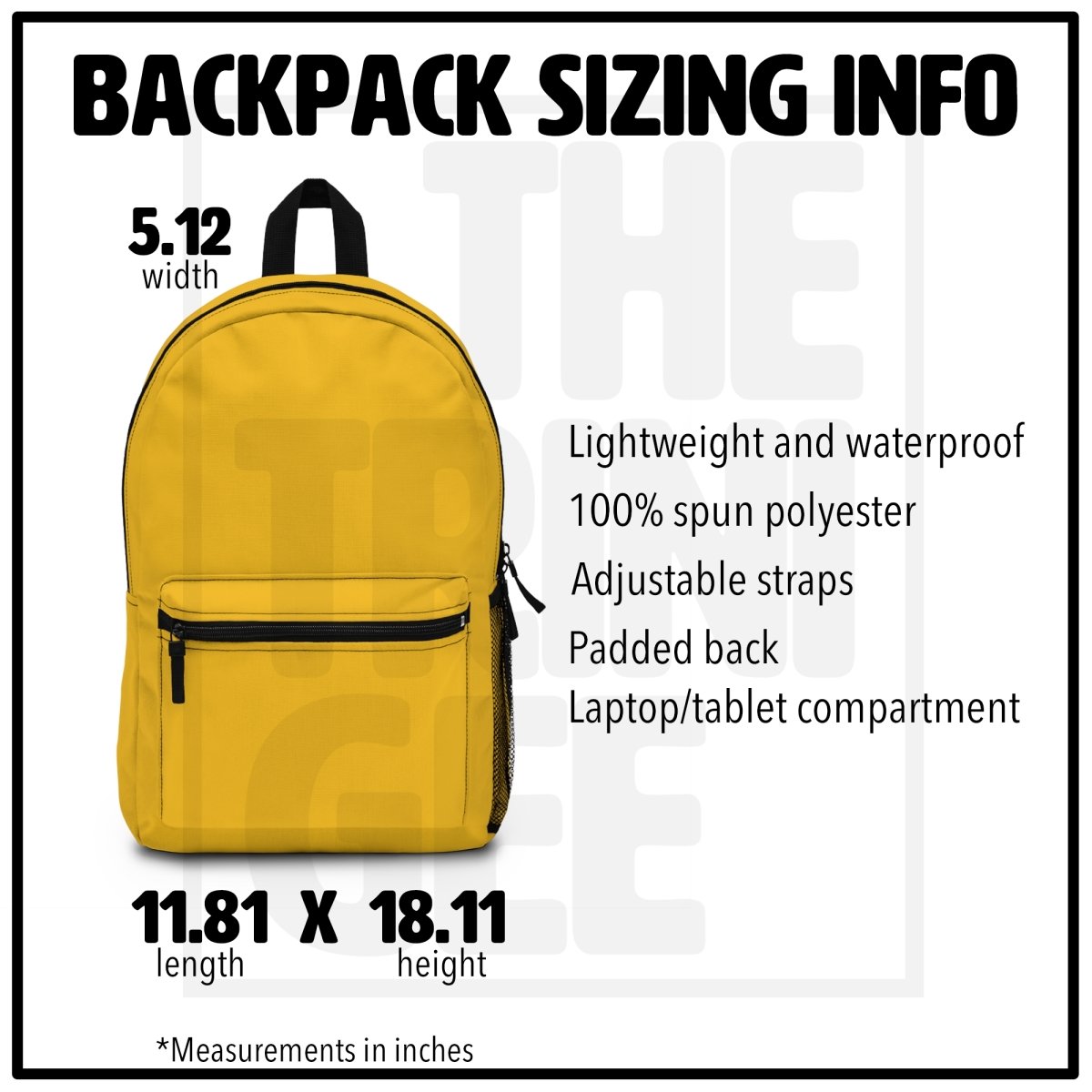 Teachers Backpack - The Trini Gee