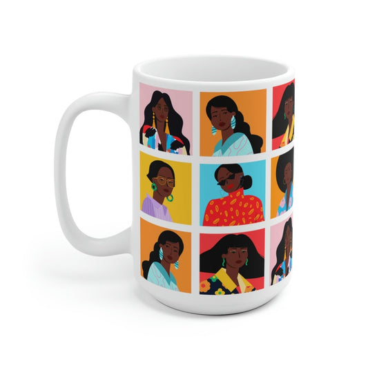 Women Squares Mug - The Trini Gee