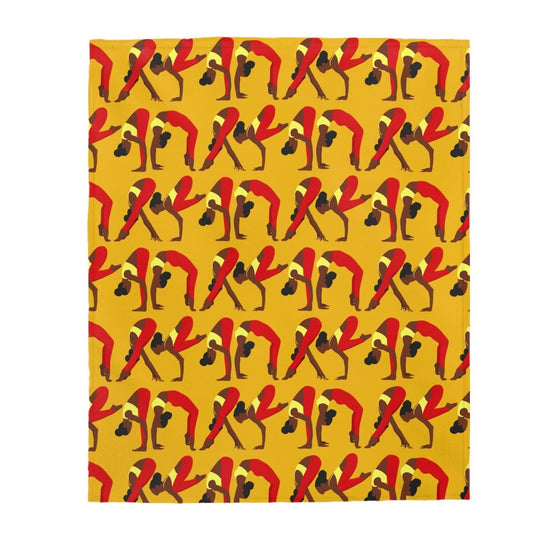 Yoga Poses Blanket - The Trini Gee