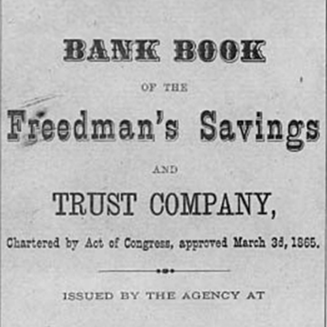 The Rise and Ruin of the Freedman’s Bank - The Trini Gee