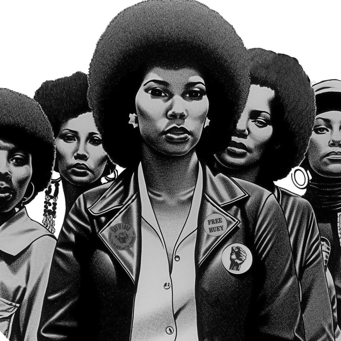The Significance of Pinback Buttons for the Black Panther Party for Self Defense - The Trini Gee