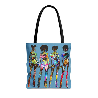 Afrofuturism Fashion Tote Bag