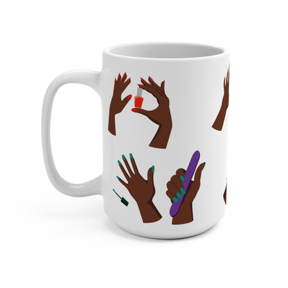 Manicured Hands Mug