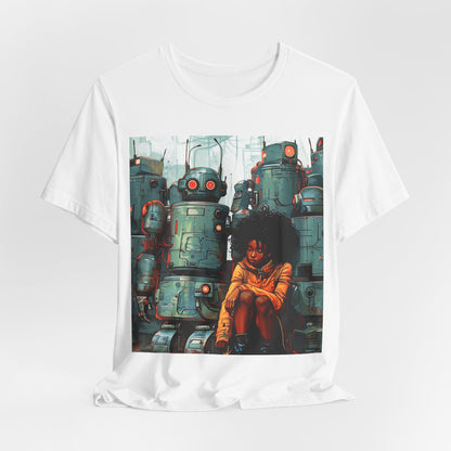 Girl with Bots Shirt