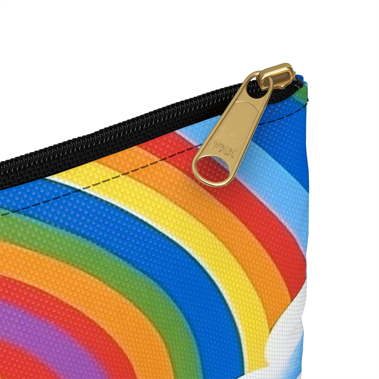 Rainbow Afro Accessory Pouch