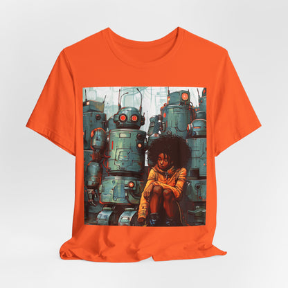 Girl with Bots Shirt