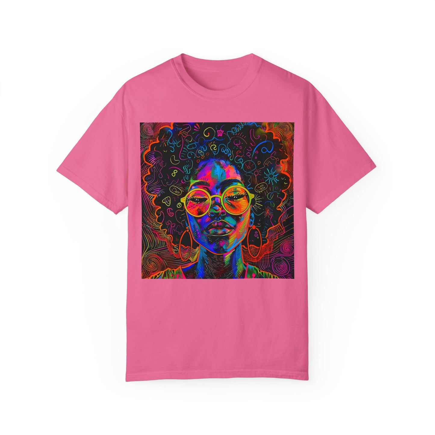 Afro Graffiti Comfort Colors Shirt