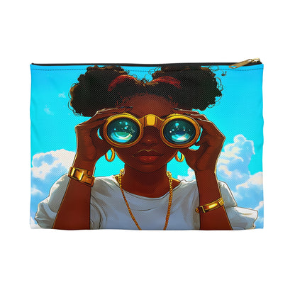 Girl with Binoculars Pouch