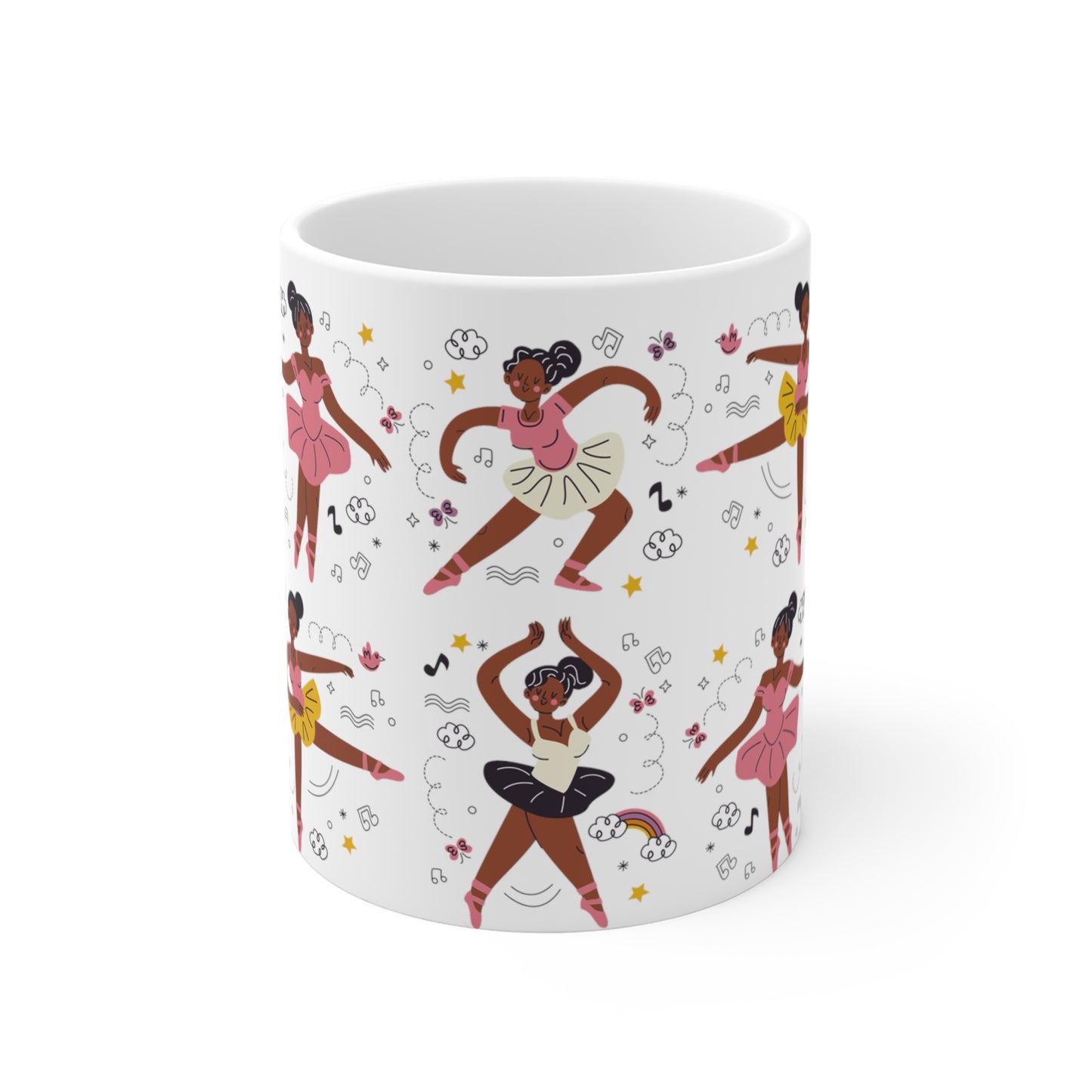 Ballerina Cartoon Mug