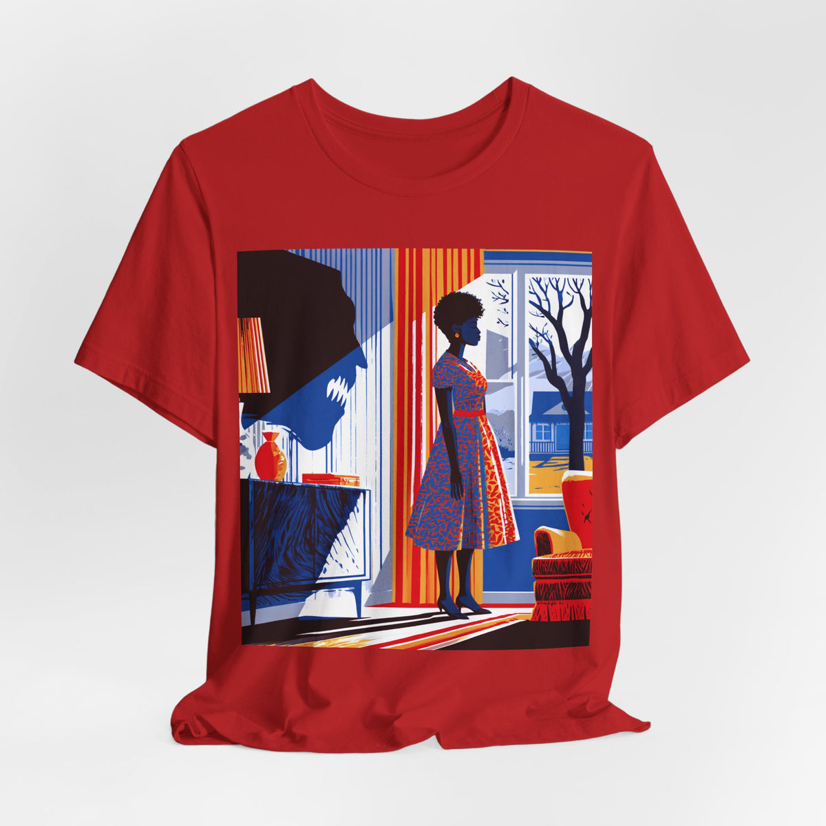 Black Horror Graphic Shirt