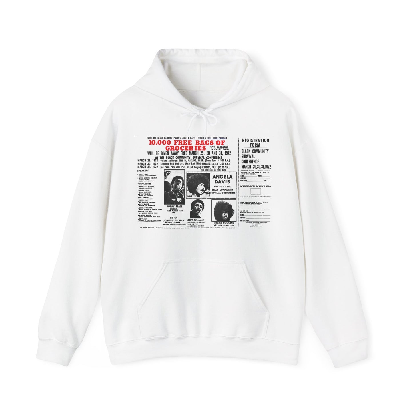 Panther Party Free Groceries Hoodie