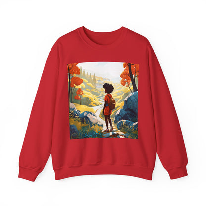 Girl Hiking Sweatshirt