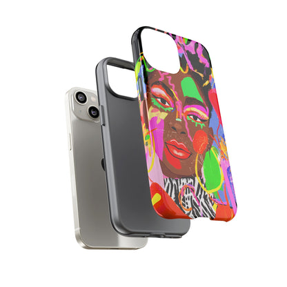 Graffiti Neon Face Phone Case
