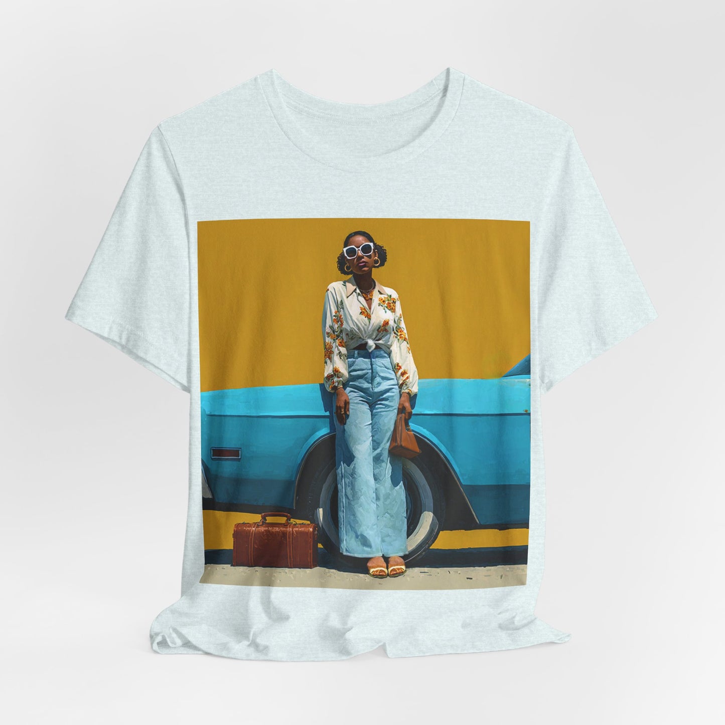 Retro Blue Classic Shirt