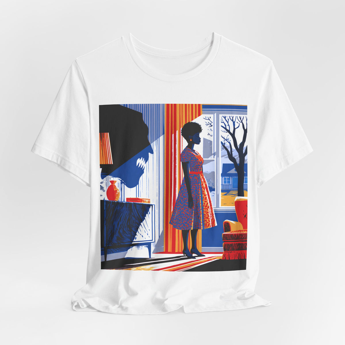 Black Horror Graphic Shirt