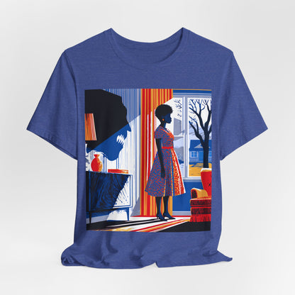 Black Horror Graphic Shirt