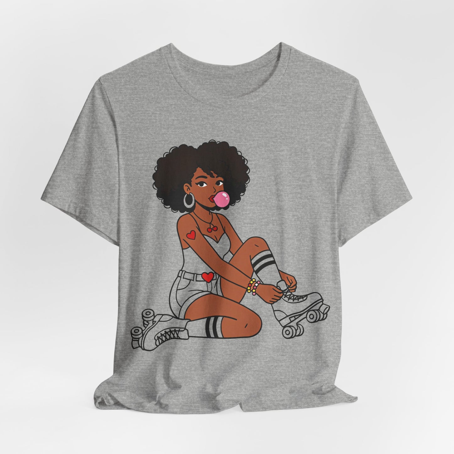 Afro Roller Girl Shirt