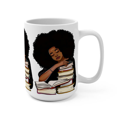 Afro Reader Mug