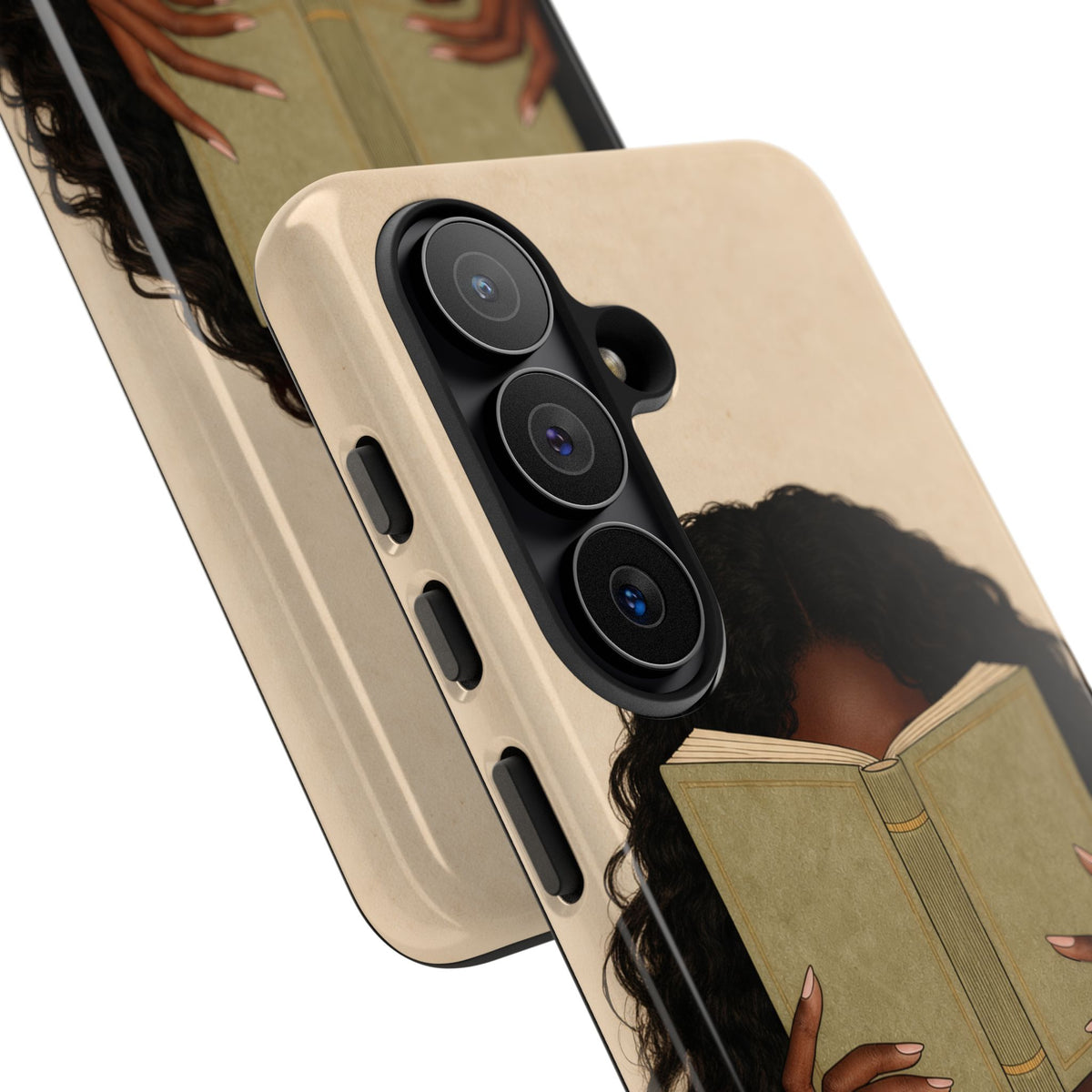 Girl Reading Phone Case