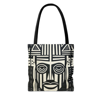 African Mask Tote Bag