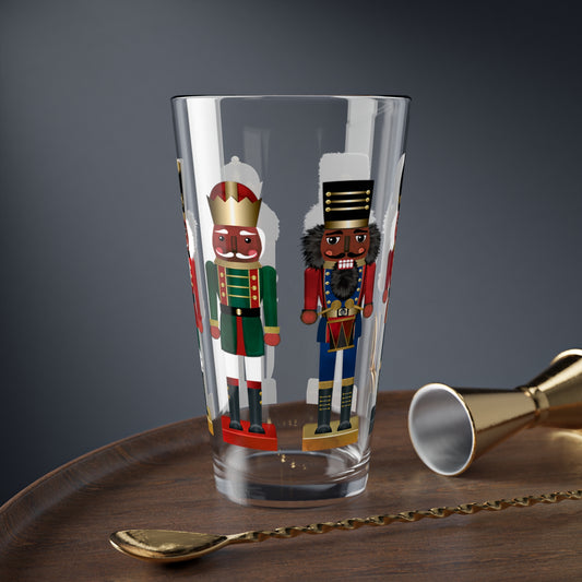 Nutcrackers 16oz Glass