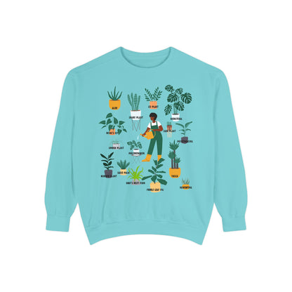 Afro Plant Mom Sweatshirt