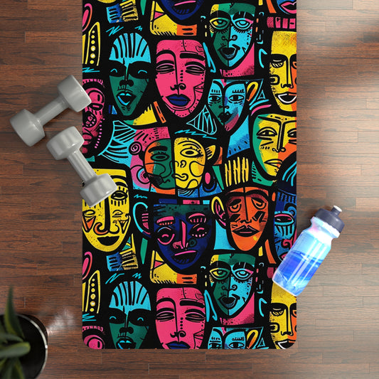 Masks Yoga Mat