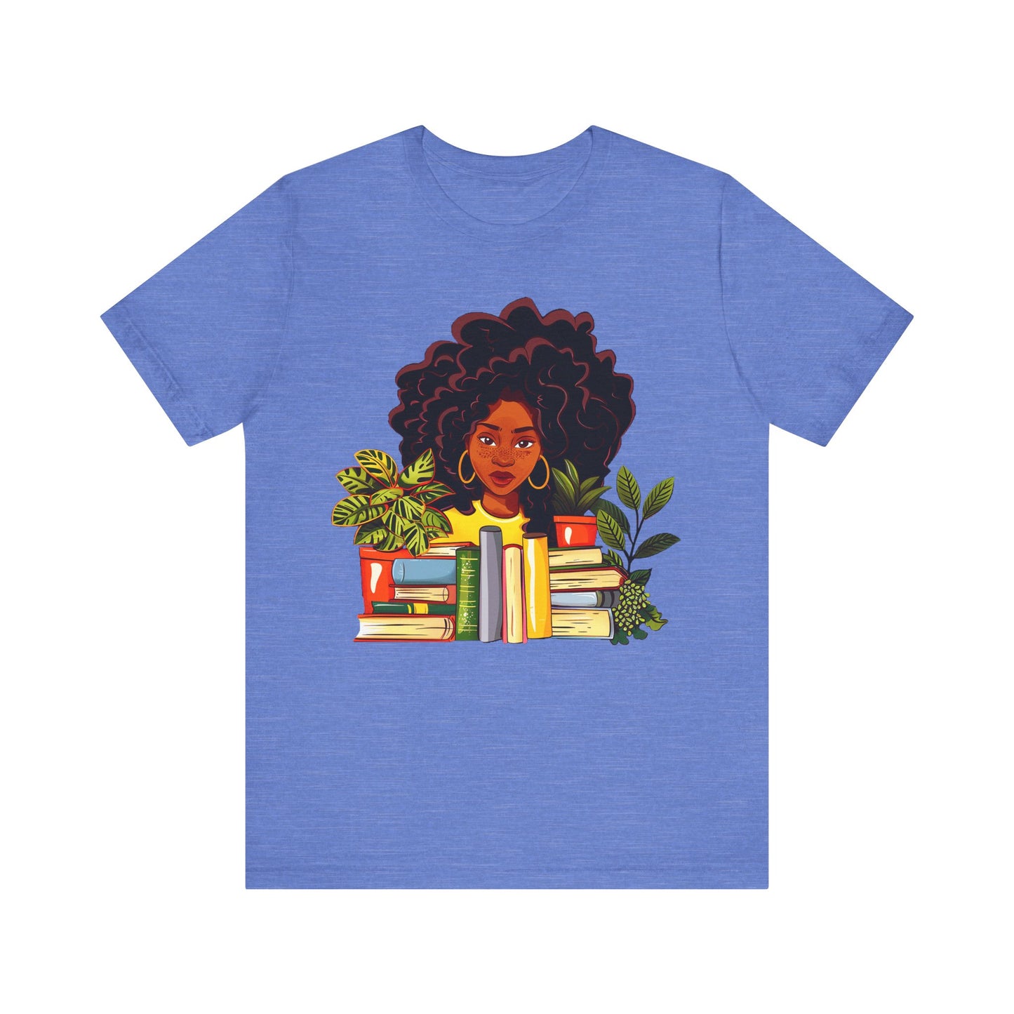 Afro Books Plants Shirt