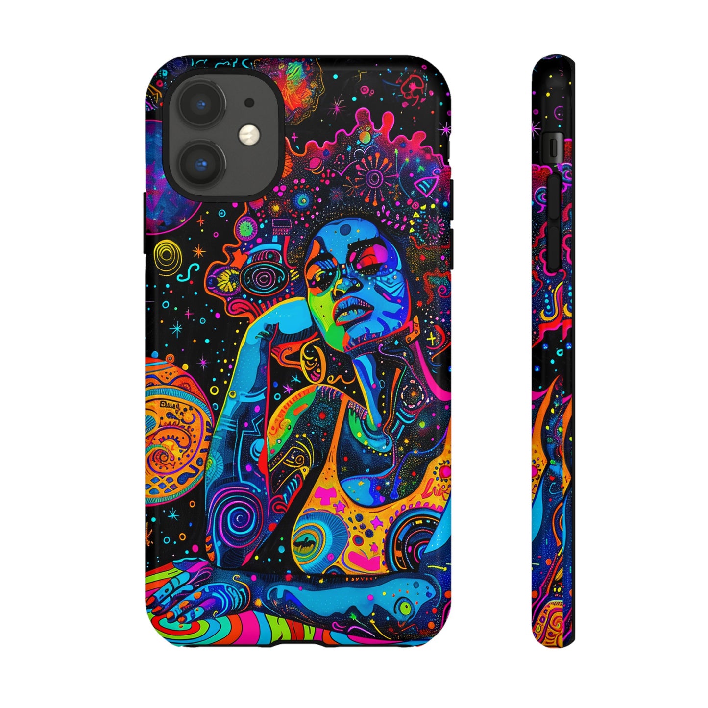 Afro Trippy Phone Case