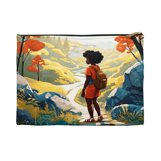 Afro Girl Hiking Pouch