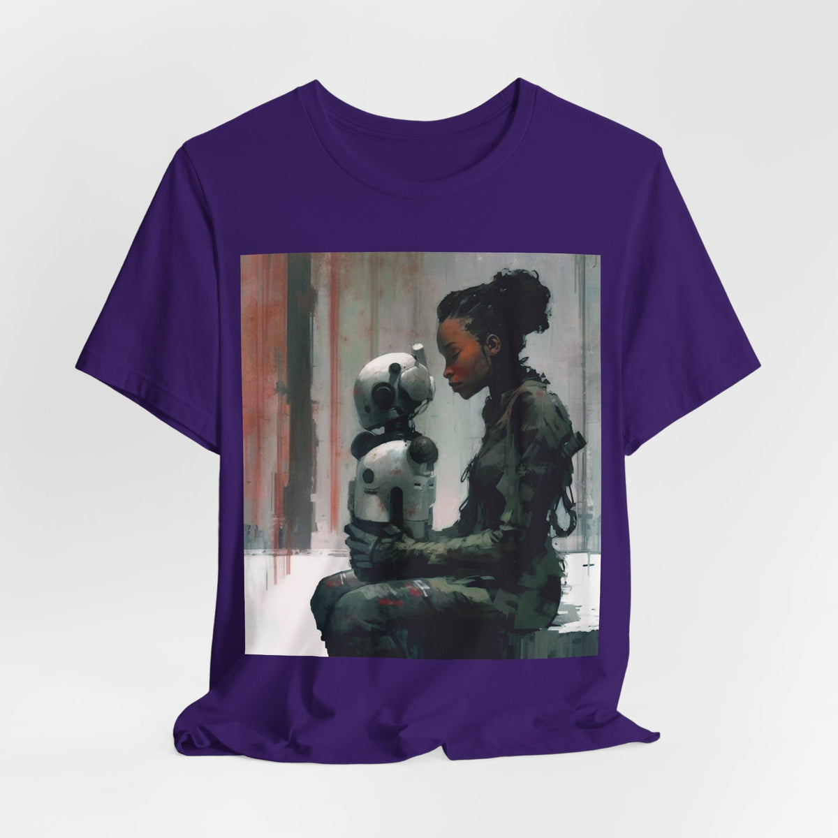 Girl with Bot Shirt