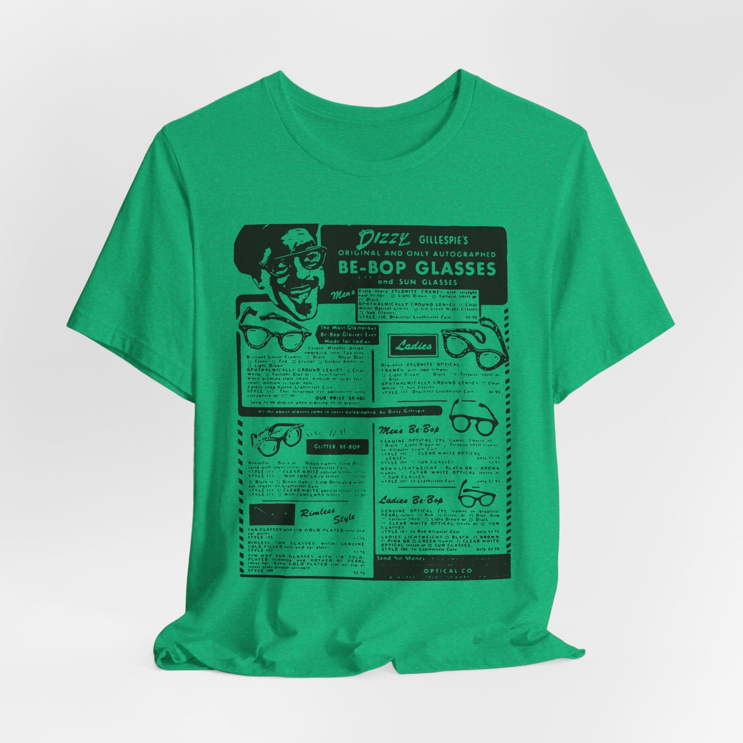 Dizzy Be-Bop Ad Shirt