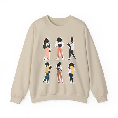 Curly Readers Sweatshirt