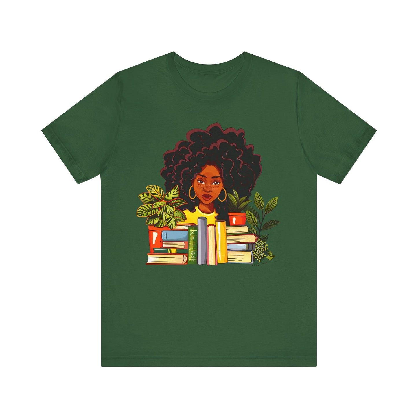 Afro Books Plants Shirt