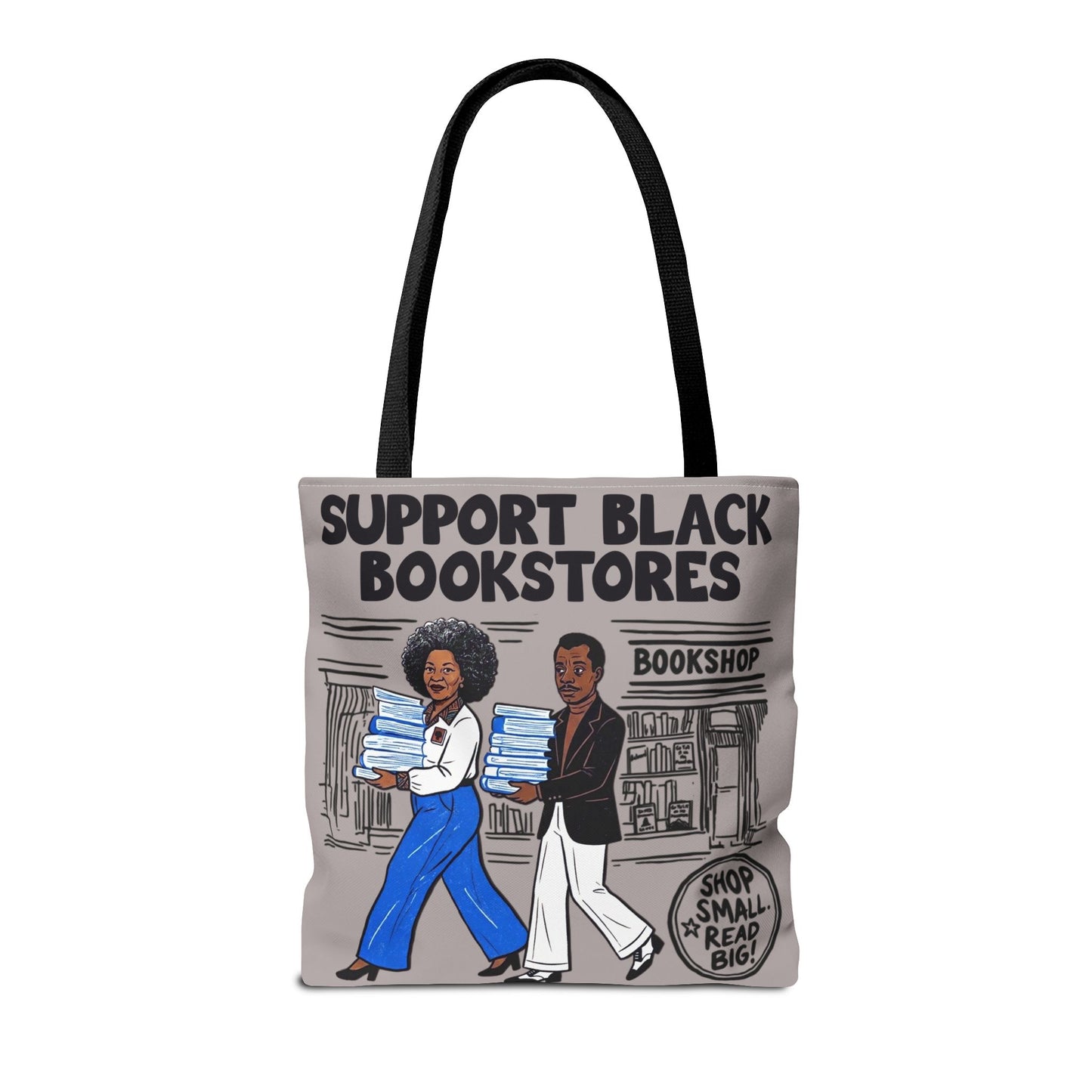 Support Black Bookstores Tote Bag