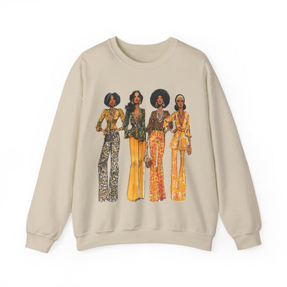 70s Animal Prints Sweatshirt