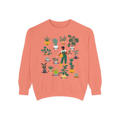Afro Plant Mom Sweatshirt