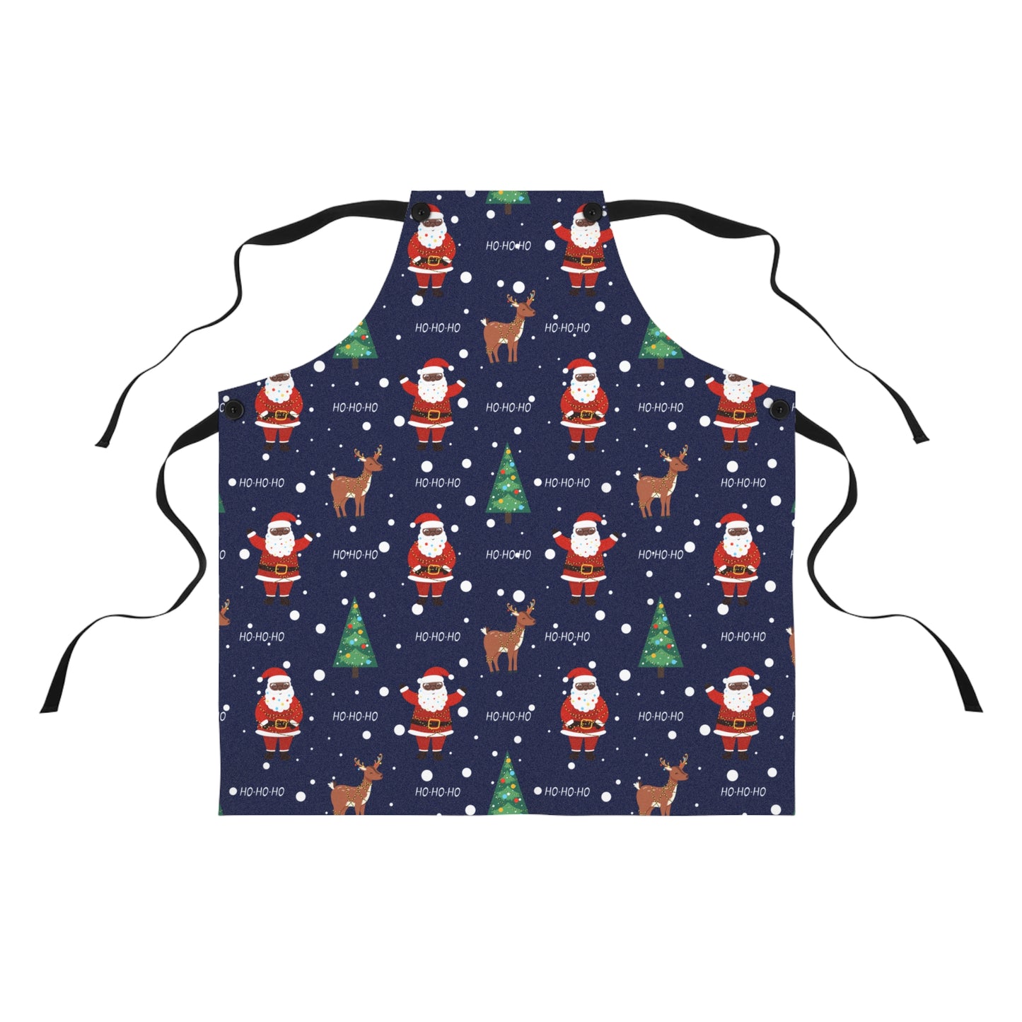 Santa and Reindeer Apron