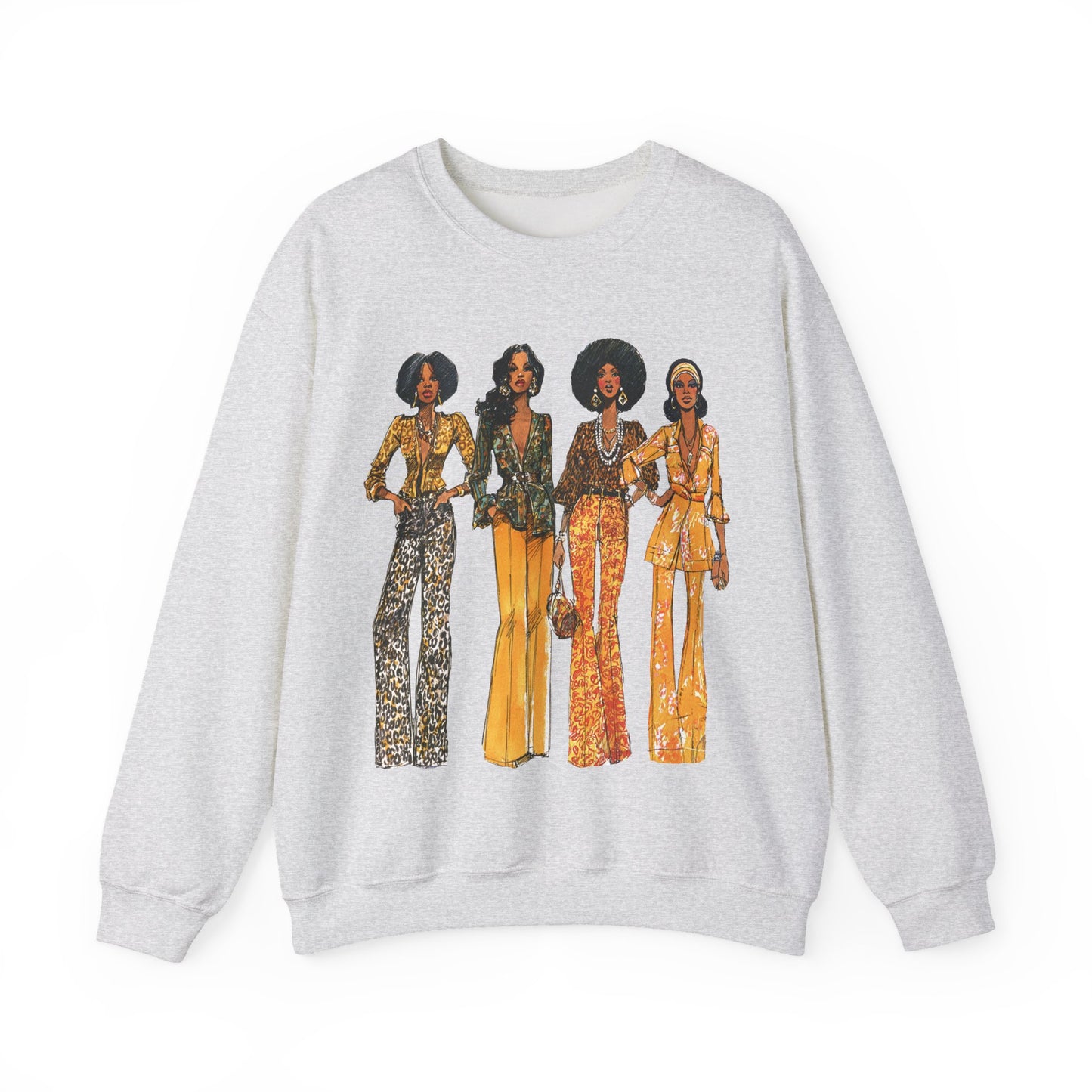 70s Animal Prints Sweatshirt