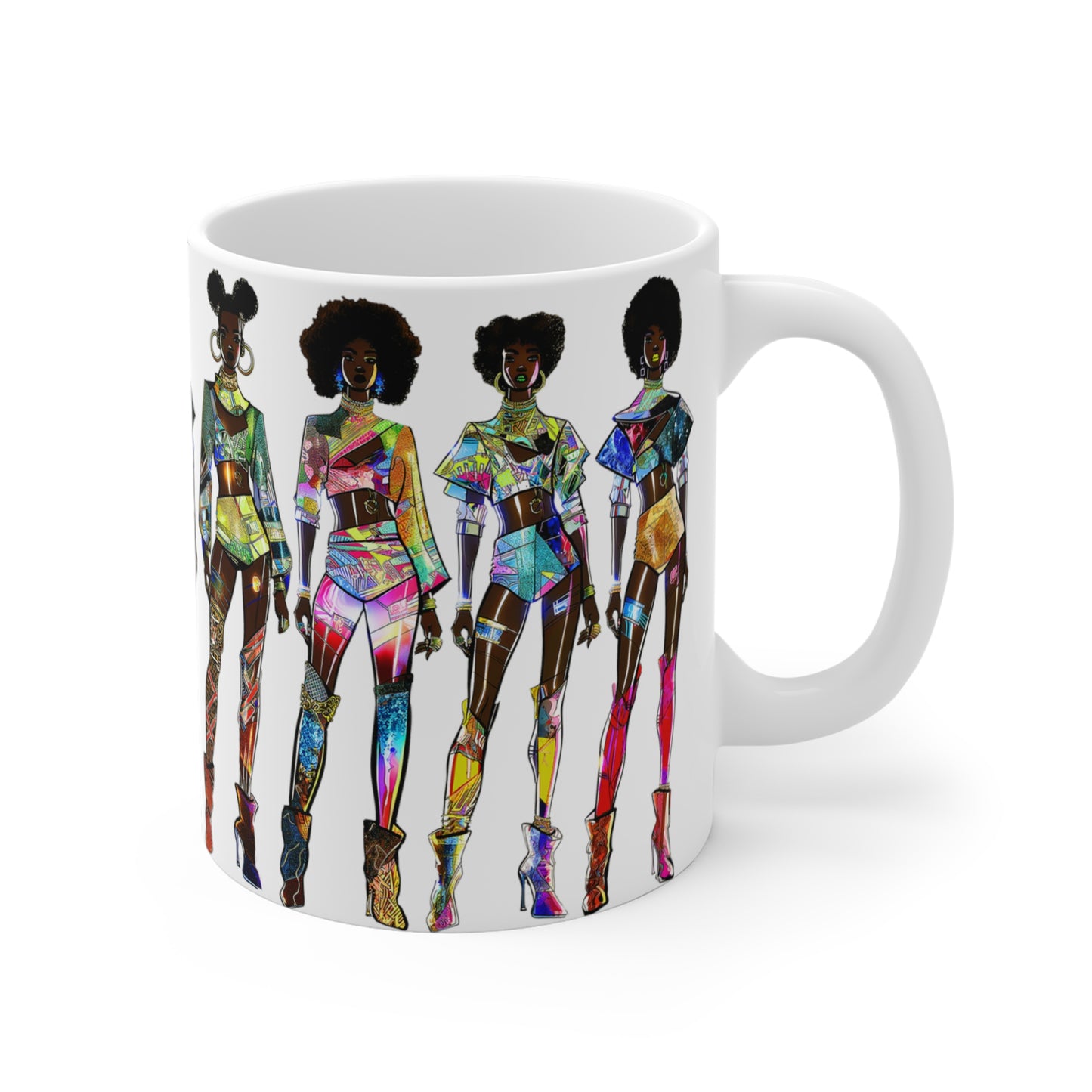 Afrofuturism Fashion Mug