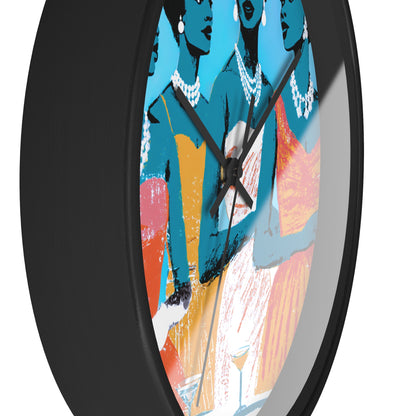 Cocktail Party Wall Clock