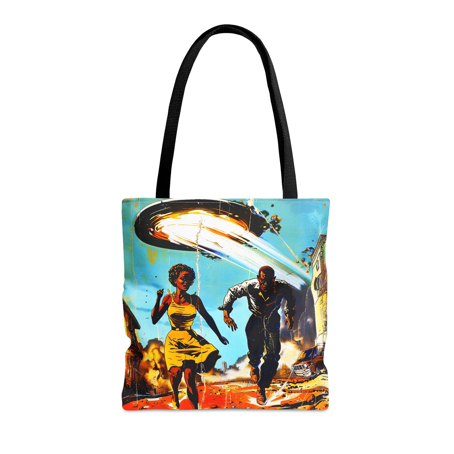 Alien Invasion Tote Bag