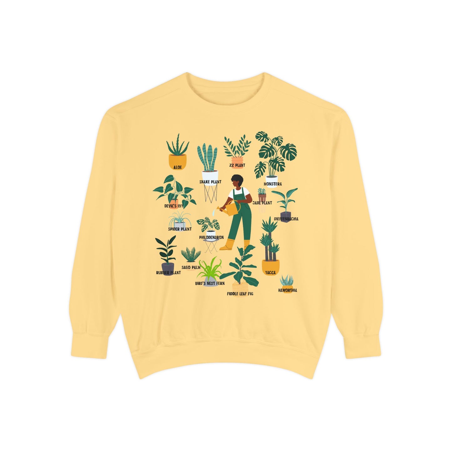Afro Plant Mom Sweatshirt
