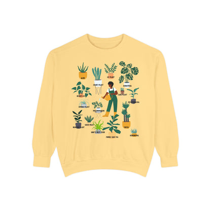 Afro Plant Mom Sweatshirt