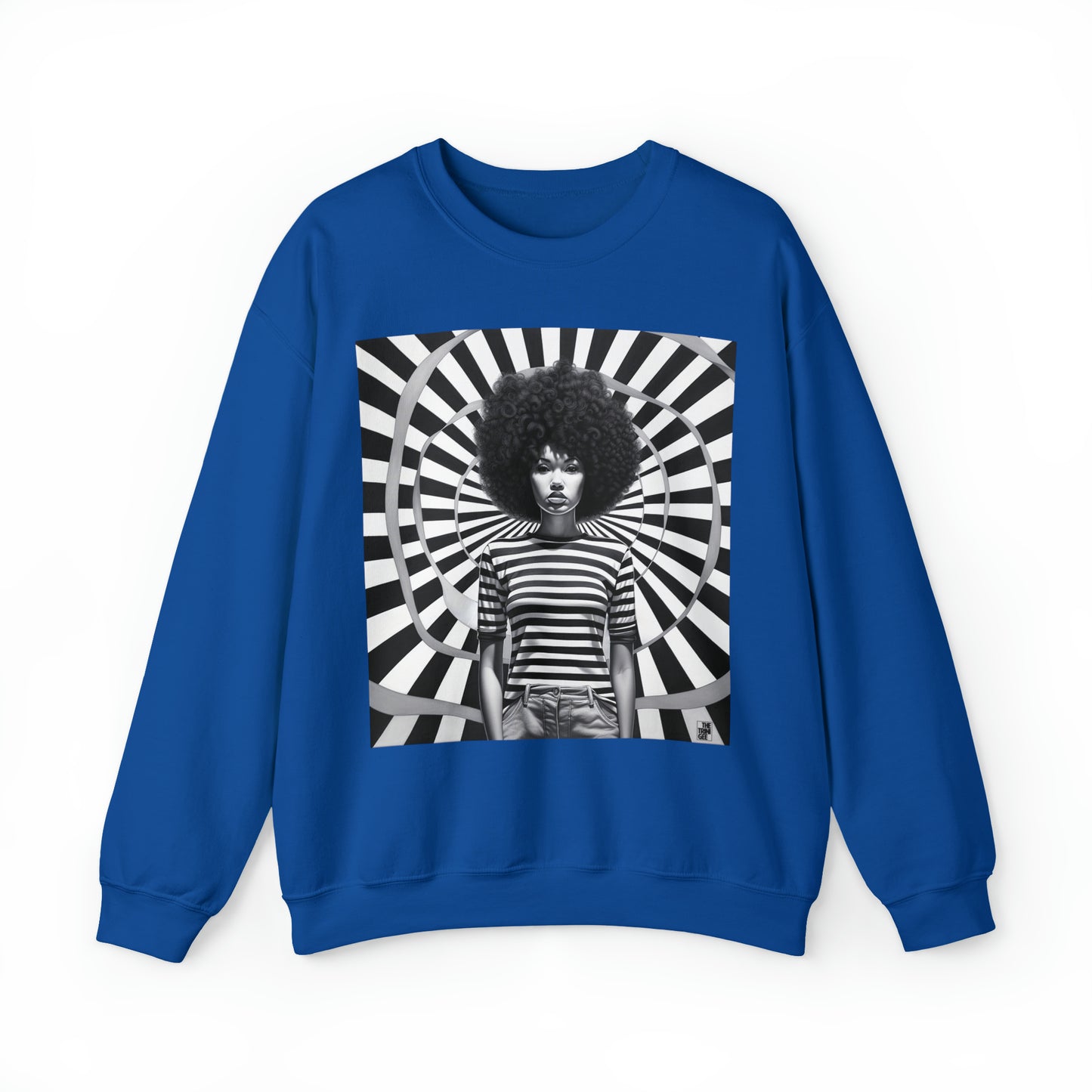 Afro Optical Illusion Sweatshirt