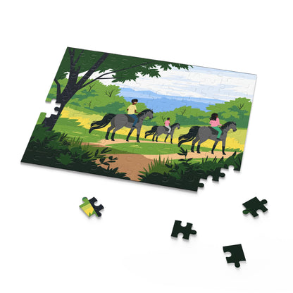 Horseback Riding Puzzle